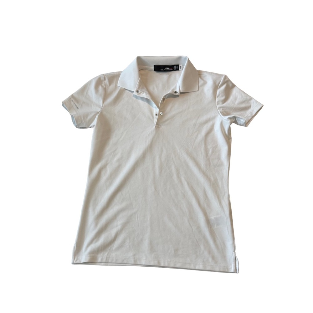 Ralph Lauren RLX White Polo Shirt Womens XXS Performance Golf  #RLXGolf